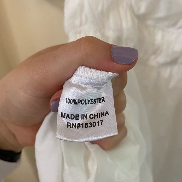 PRINCESS POLLY KENNY MINI DRESS PUFFY SQUARE NECK FLORAL PATTERN FRONT TIES - Picture 3 of 10